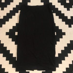 American apparel ponte mid length pencil skirt